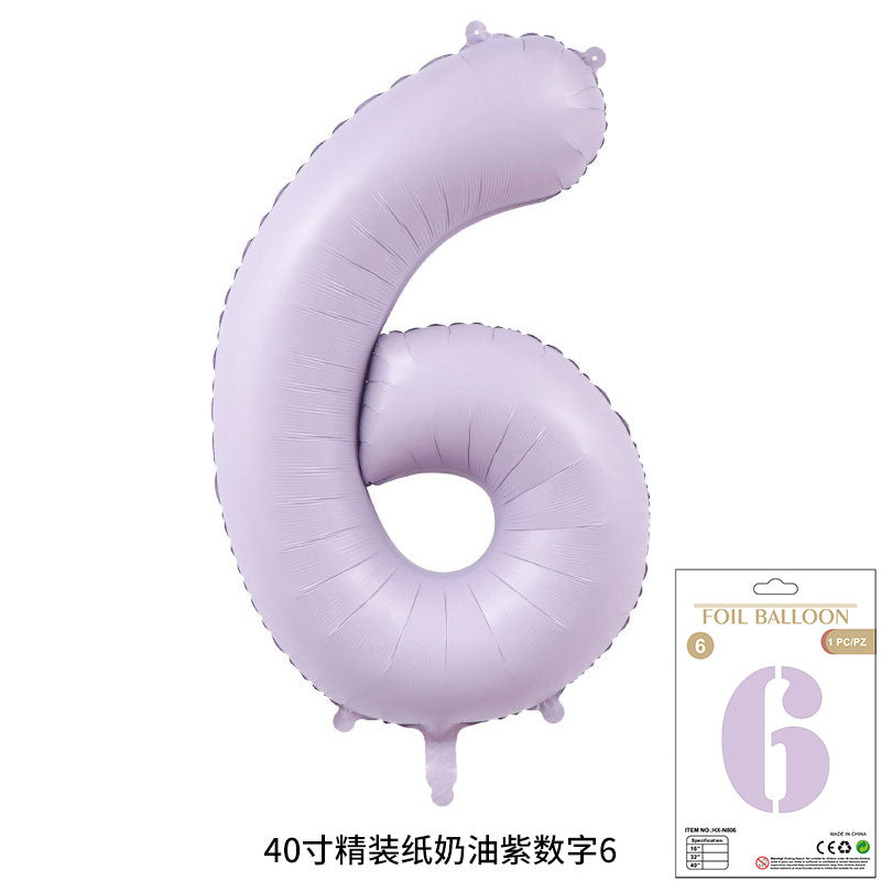 【40 INCH】Number Balloons