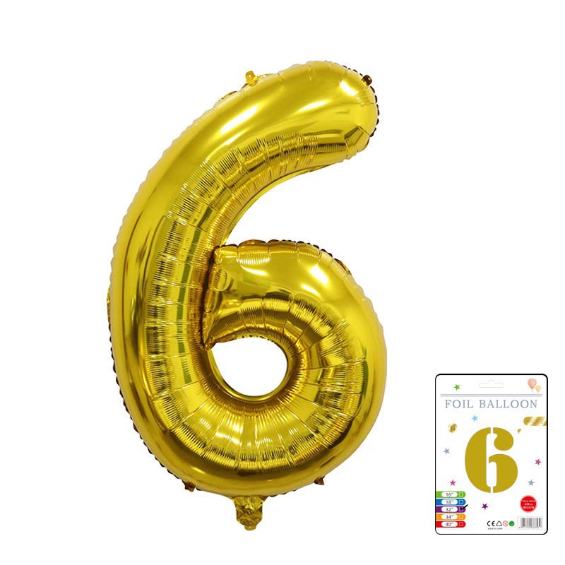 【40 INCH】Number Balloons