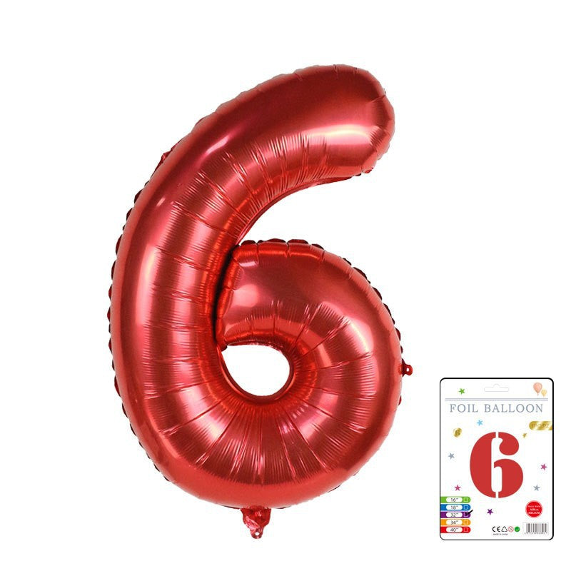 【40 INCH】Number Balloons