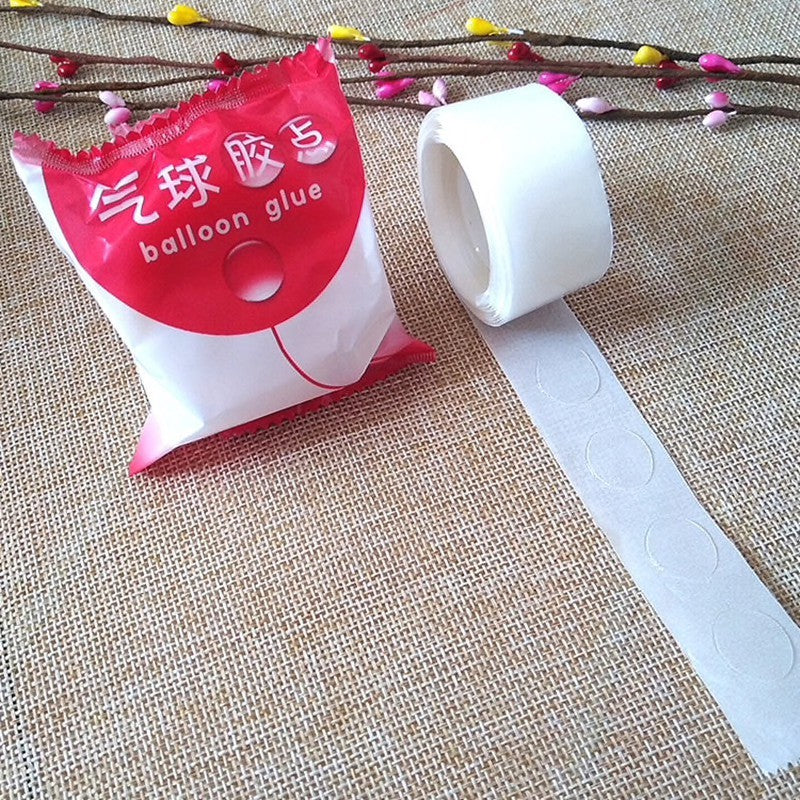 100 Dots Double Tape for balloon sticky dots balloon