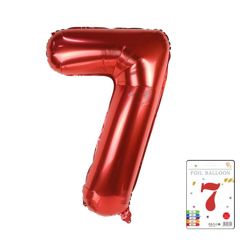【40 INCH】Number Balloons
