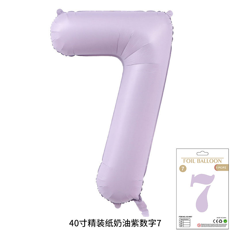 【40 INCH】Number Balloons