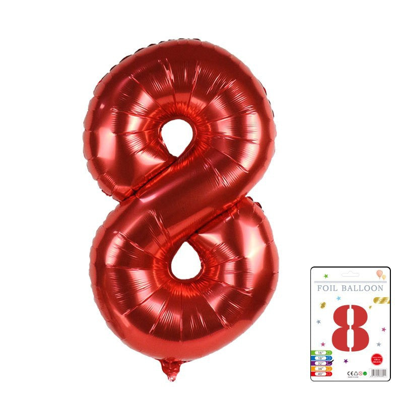 【40 INCH】Number Balloons