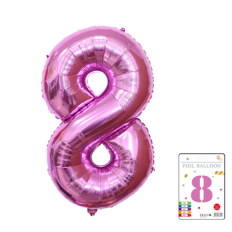 【32 INCH】Number Balloons