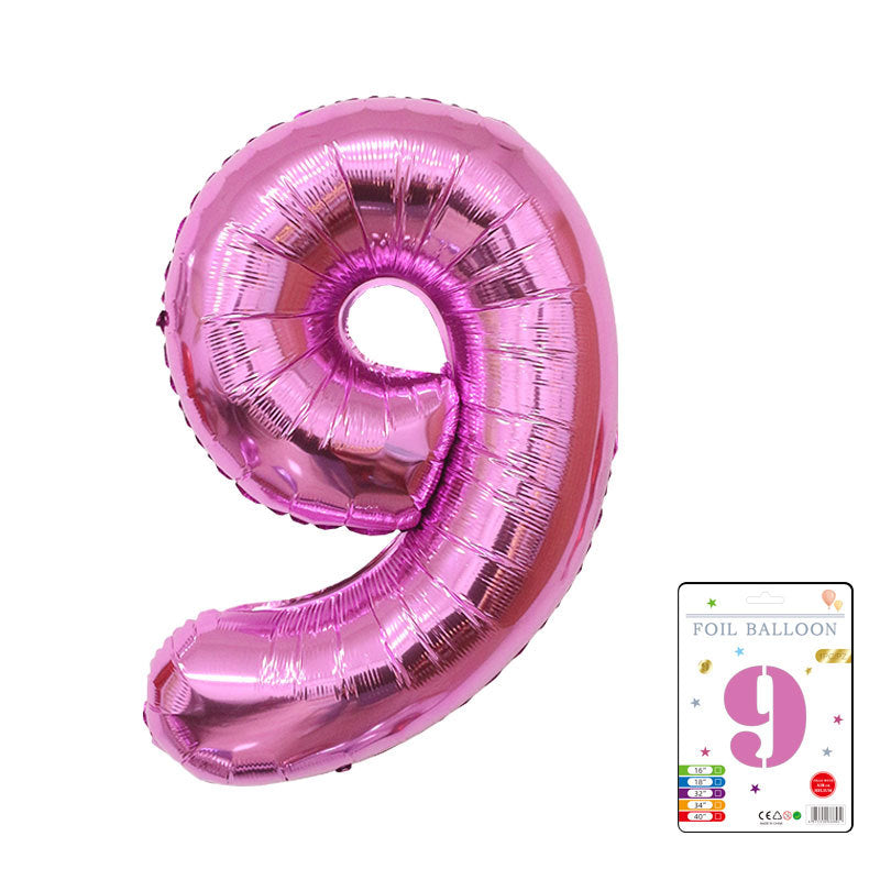 【32 INCH】Number Balloons