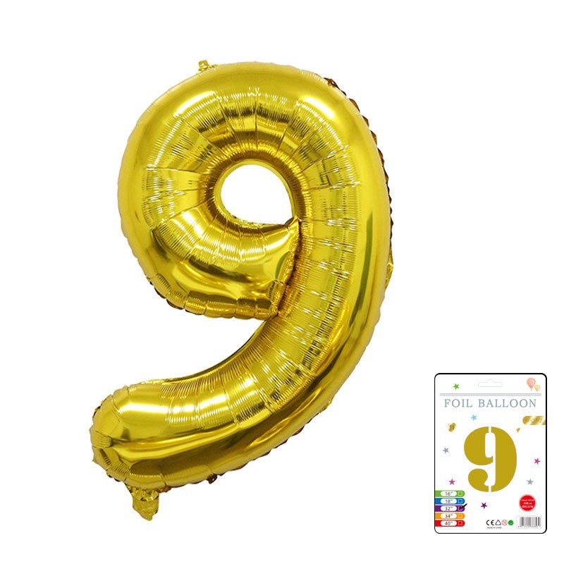 【40 INCH】Number Balloons