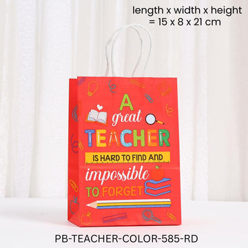 Paper Bag Colorful Teachers Day