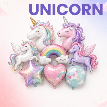 Unicorn Theme Balloons