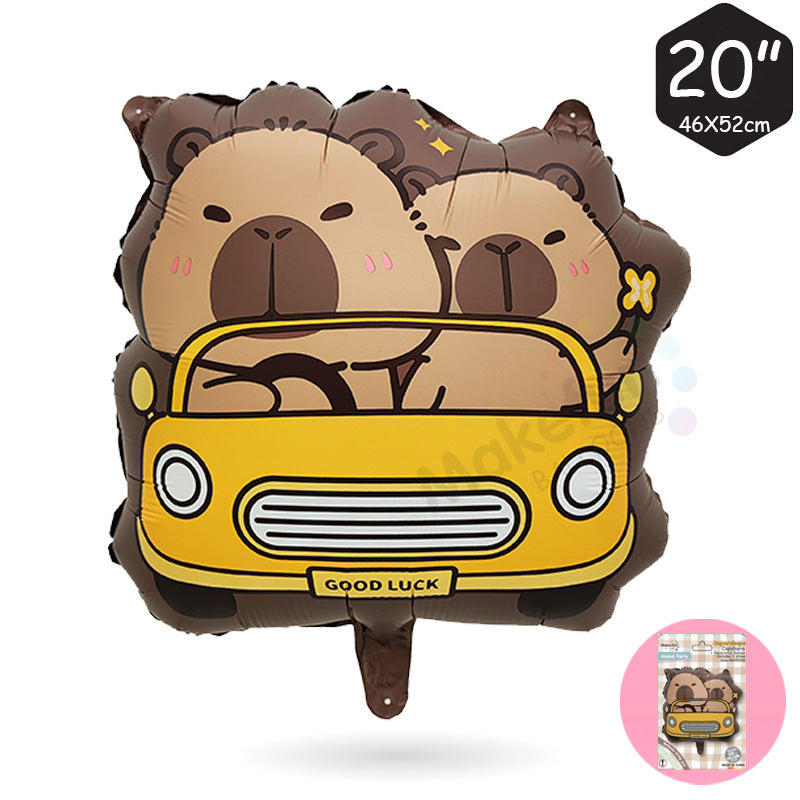 Capybara Foil Balloon