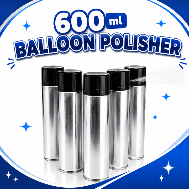 Silver Bottle Balloon Spray