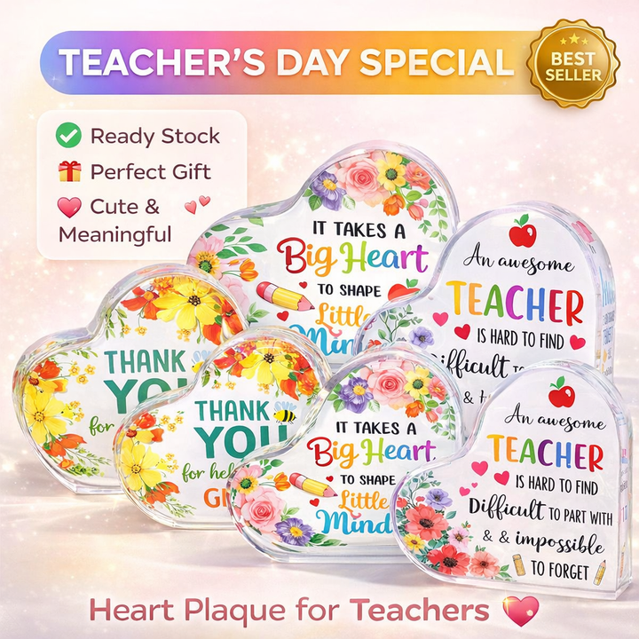 Acrylic Plak Teacher's Day
