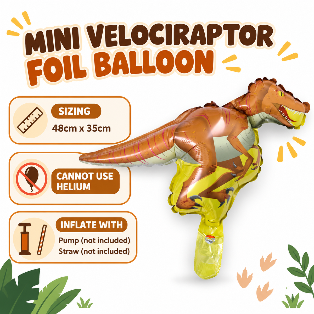 Dinosaur Balloons