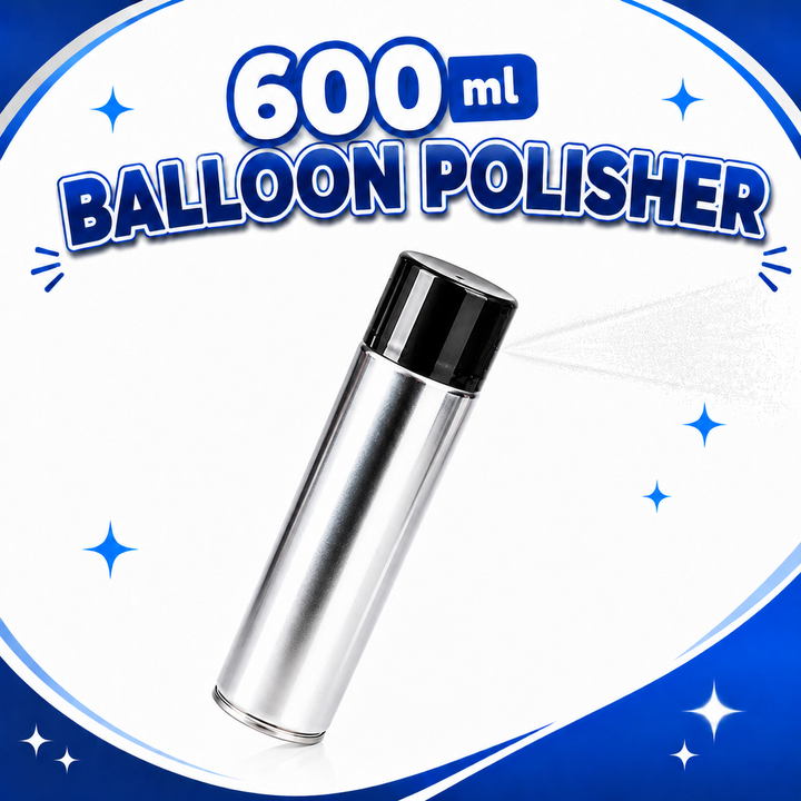 Silver Bottle Balloon Spray