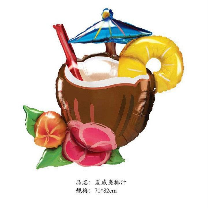 Summer Aloha Tree Balloons