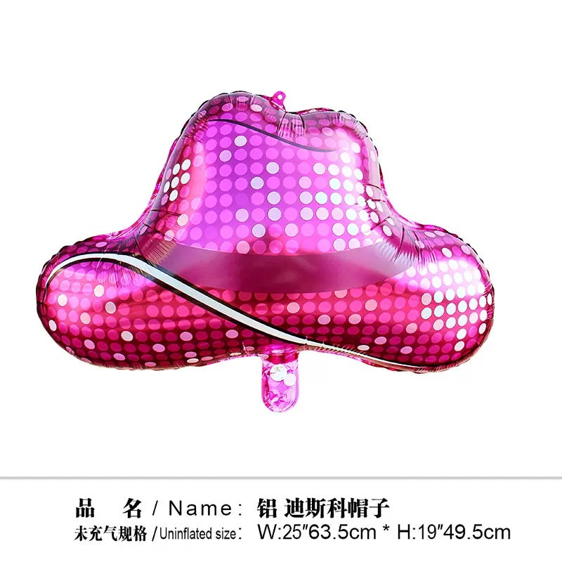 Retro 60's Music Balloons