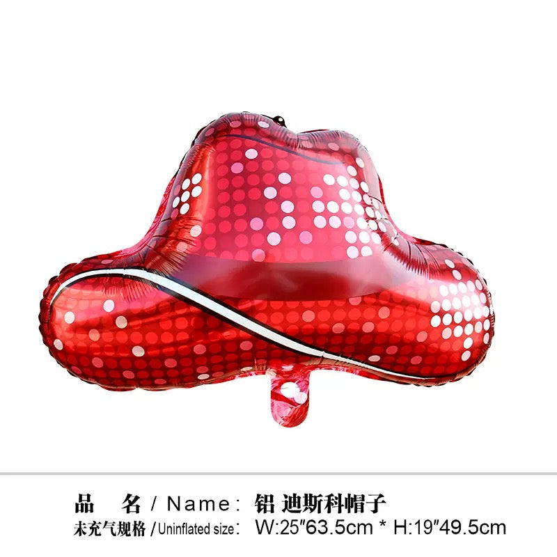Retro 60's Music Balloons