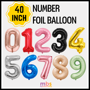 【40 INCH】Number Balloons