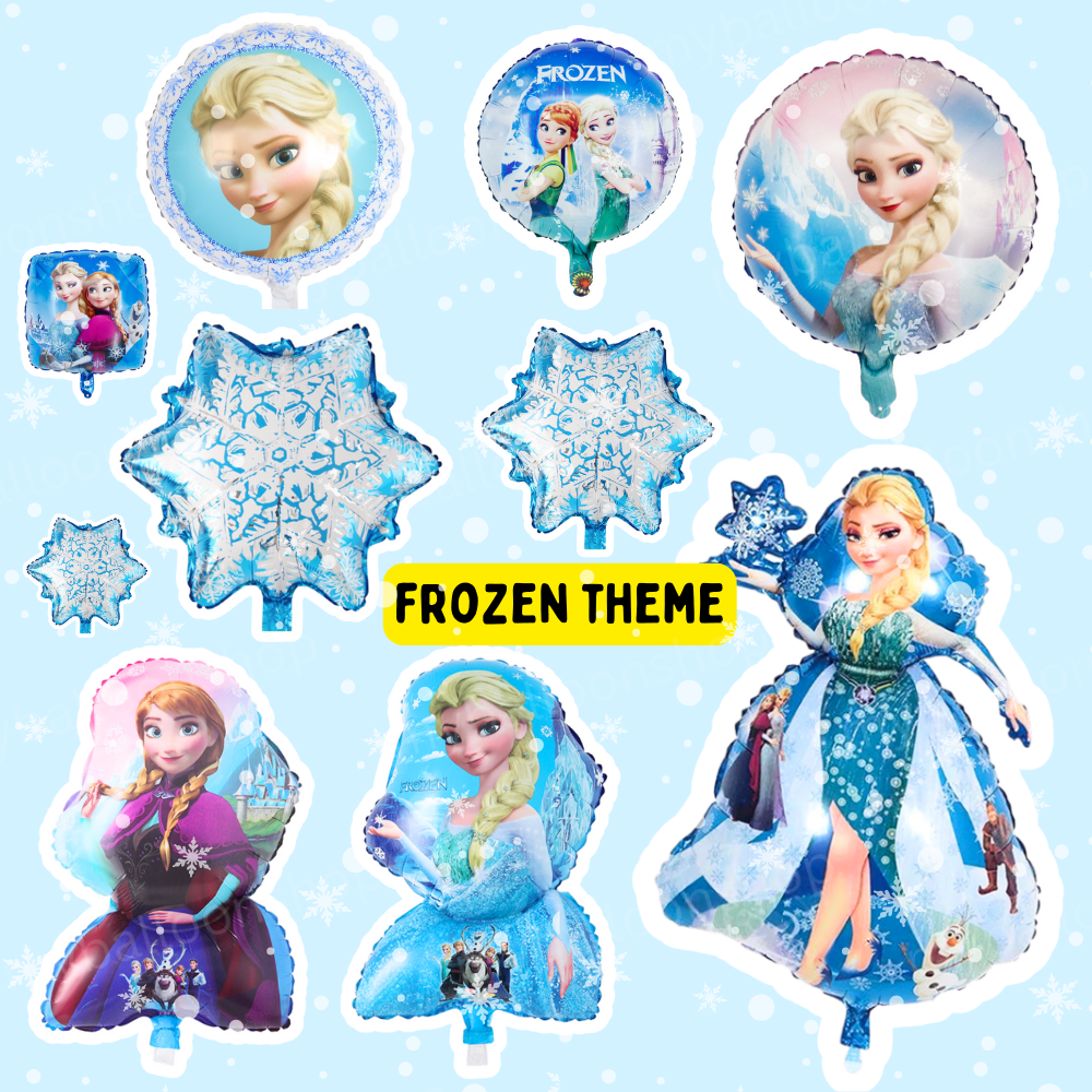 Frozen Theme  Foil Balloons