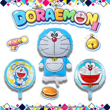 Doraemon Theme Balloon