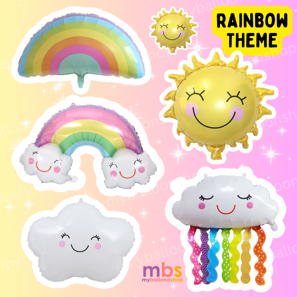 Rainbow Sun Weather Balloons