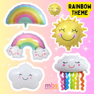 Rainbow Sun Weather Balloons