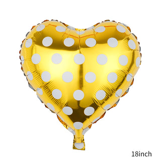 Gold White Dots (Love)