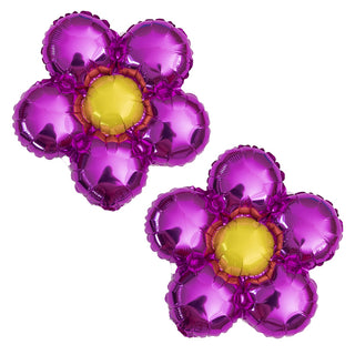 2pcs Petal Hot Pink
