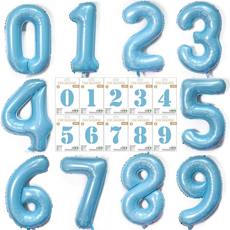 【40 INCH】Number Balloons