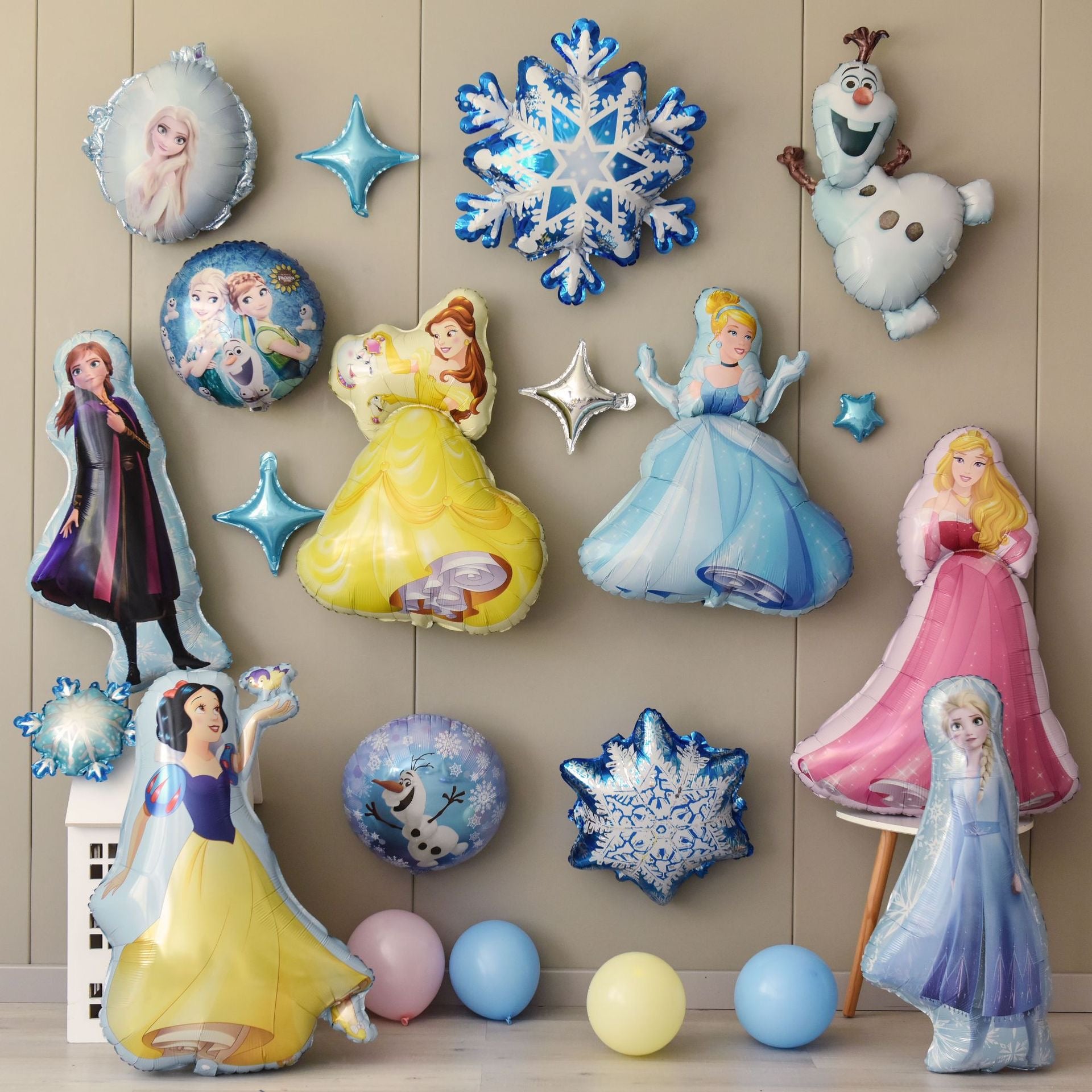 Frozen Theme  Foil Balloons