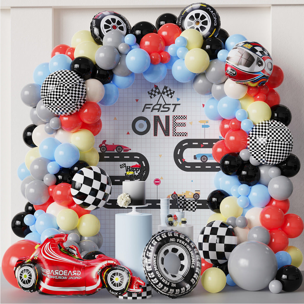 Car Race Theme McQueen Balloons