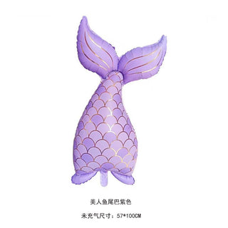 Mermaid Tail Purple Matte