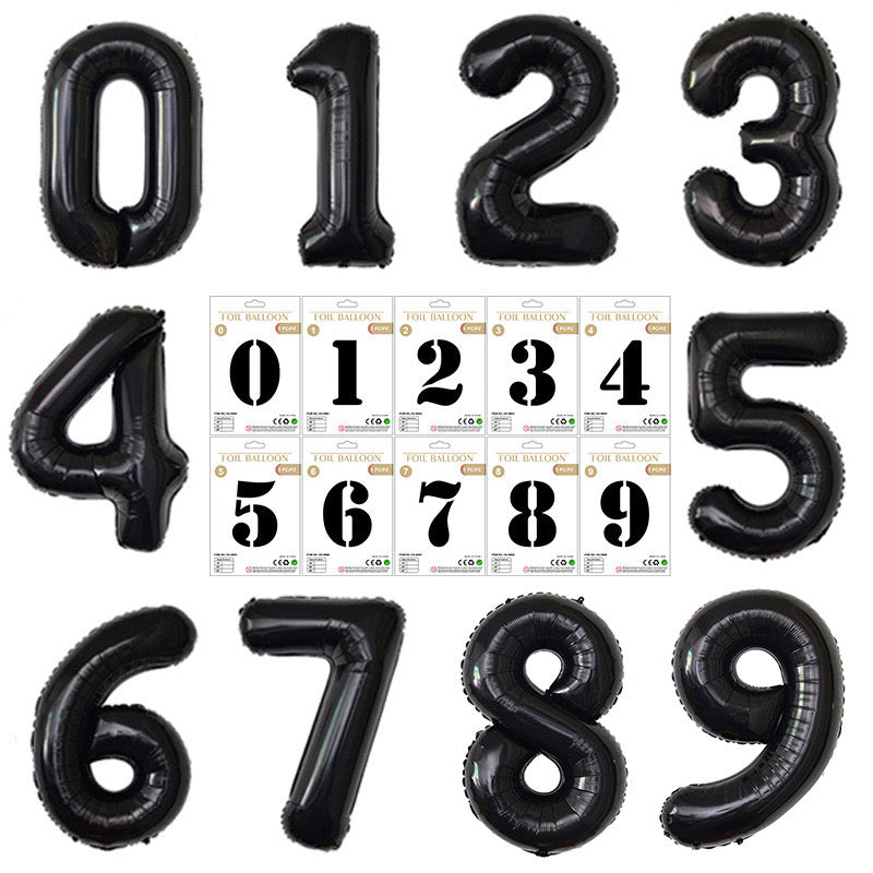 【40 INCH】Number Balloons