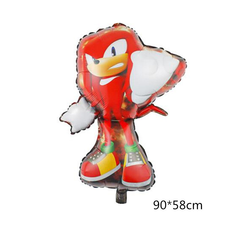 Sonic Character Balloons Foiled Cartoon