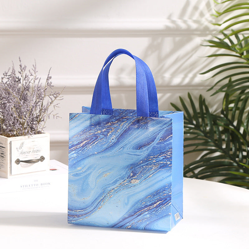 Non Woven Bag Marble Medium Size