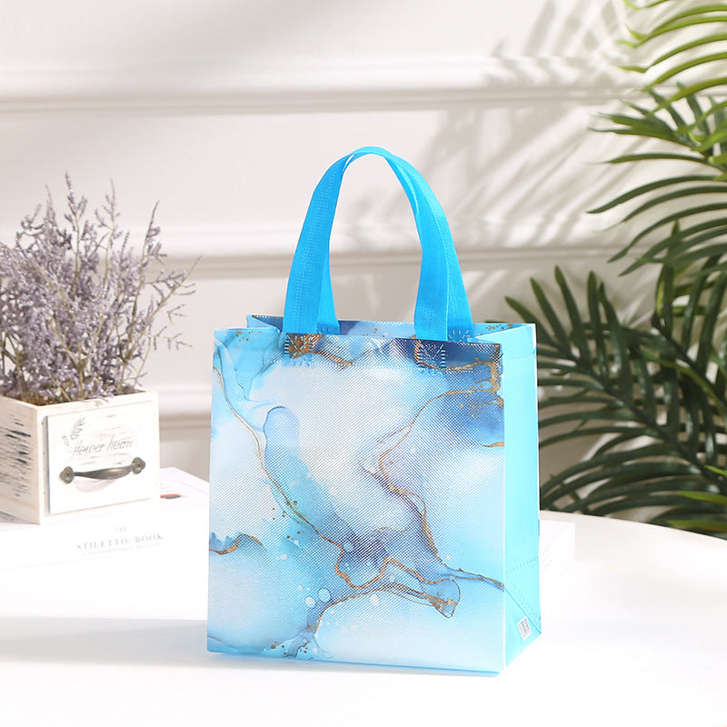 Non Woven Bag Marble Medium Size