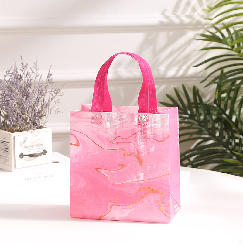 Non Woven Bag Marble Medium Size