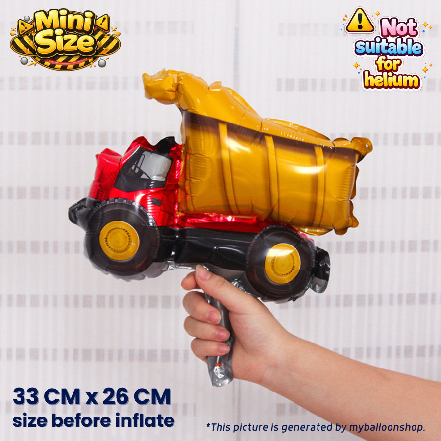 Construction Crane Forklift Digger Balloons