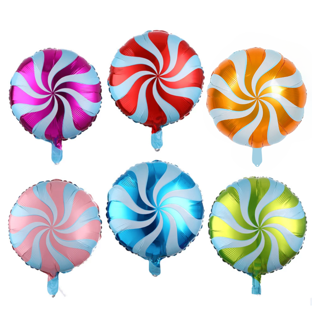 Candy Theme Foil Balloons