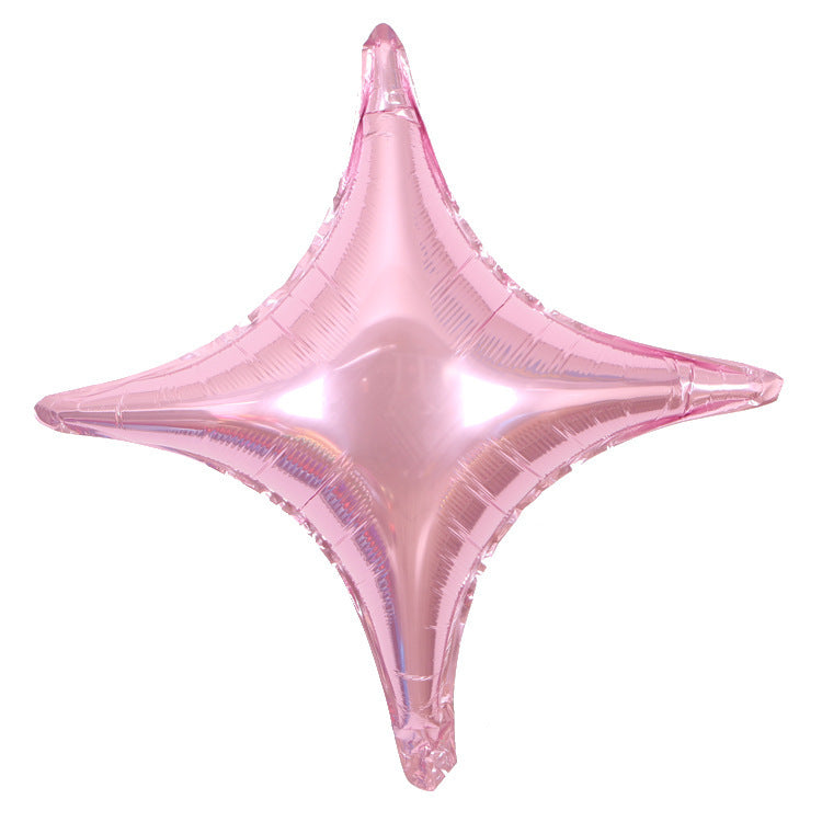 10/ 26 Inch 4 Pointed Star Foil Balloons