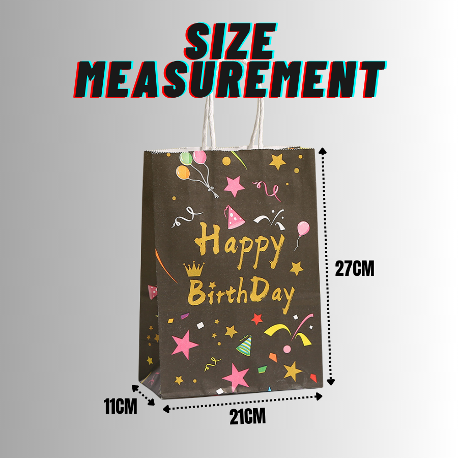 Paper Bag Happy Birthday 001