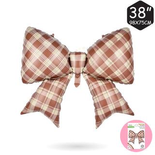 Ribbon Plaid Brown