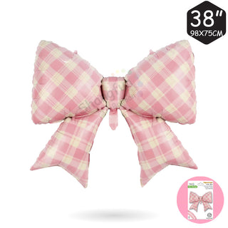 Ribbon Plaid Pink
