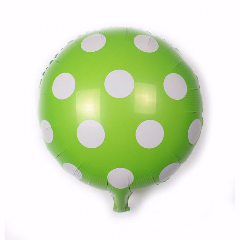 18 inch Polka Dots Foiled Balloons