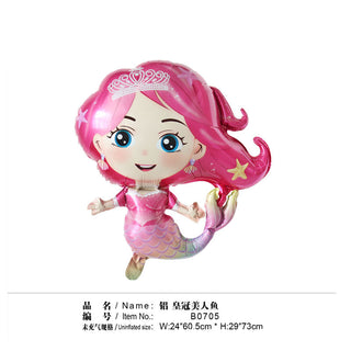 Mermaid Princess Pink