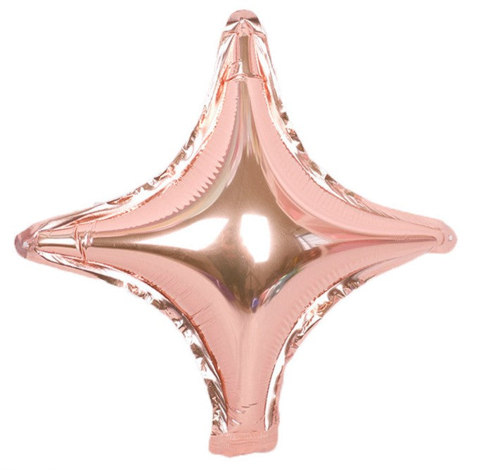 10/ 26 Inch 4 Pointed Star Foil Balloons
