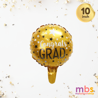 10" Grad Round Gold