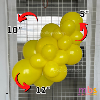 12" 10pcs Yellow