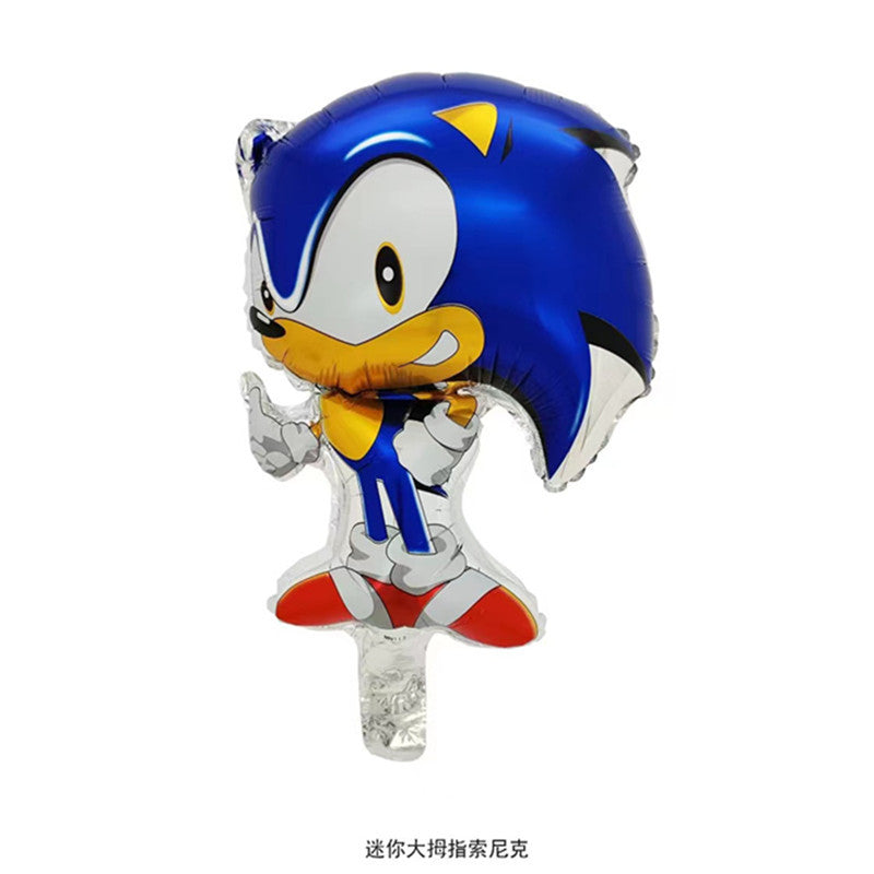 Sonic Character Balloons Foiled Cartoon