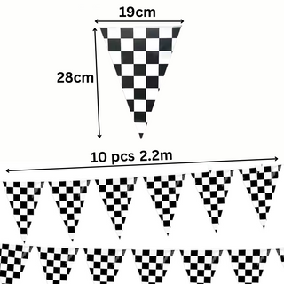 Triangle Race Flag