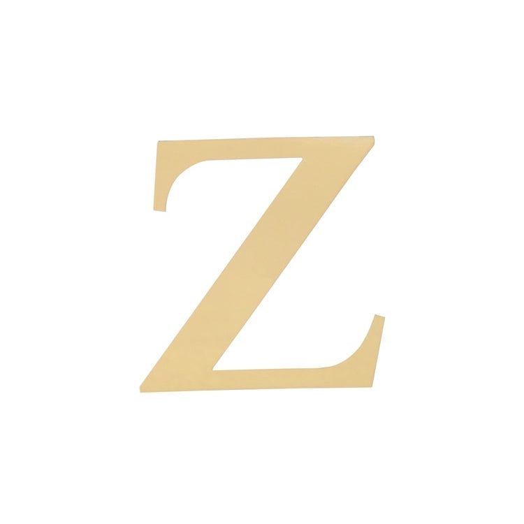 Gold Letter Only A-Z